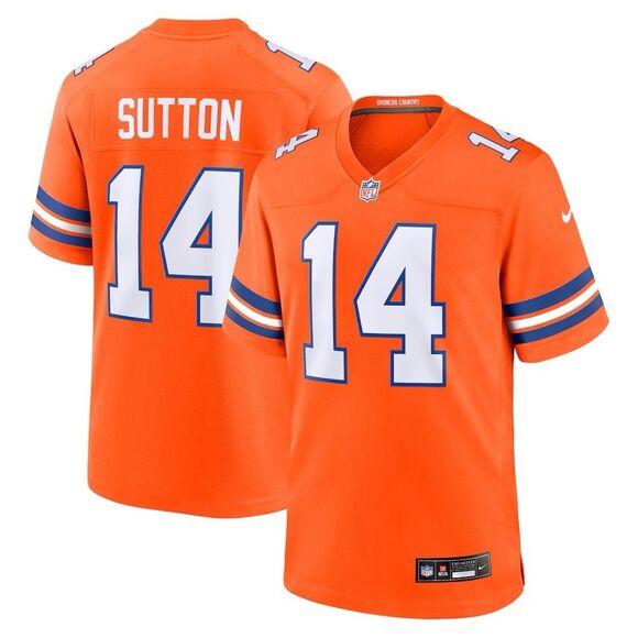 NFL Nike Courtland Sutton Denver Broncos Size Small Men's Football Jersey NWT - Picture 1 of 14